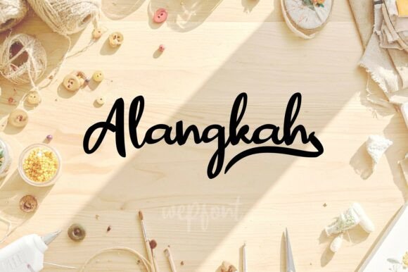 Alangkah: Capturing the Heartfelt Spirit of Real Handwriting