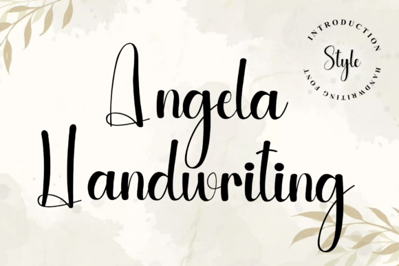 Angela Handwriting: The Script Font with Sophisticated Soul