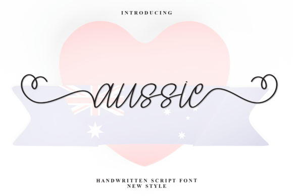 Aussie: A Handwritten Script for Coastal Elegance