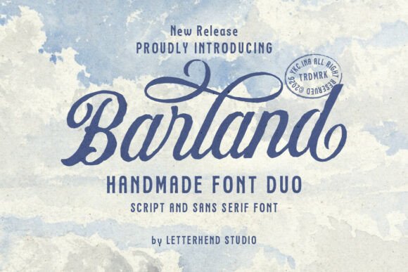 Barland: A Vintage Script and Sans Pairing for Authentic Branding