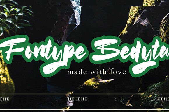 Bedyta: The Bold Script Font for Modern Brands
