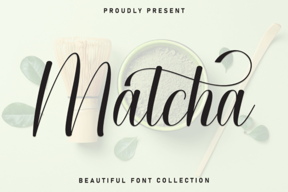 Matcha: A Script Font with Organic Grace