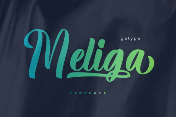 Meliga: A Modern Script Font for Bold Branding