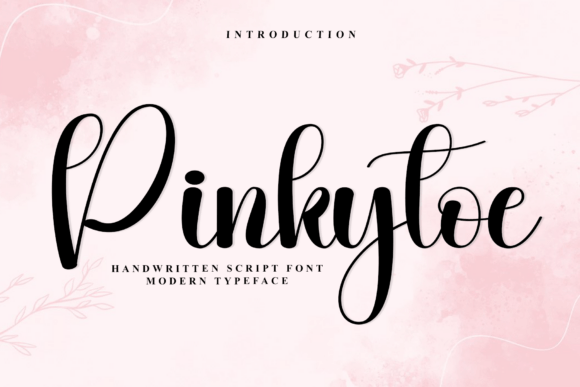 Pinkytoe: A Modern Script Font for Elevated Branding