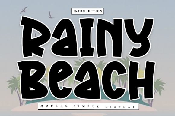 Rainy Beach: A Premium Script Font for Artisanal Branding
