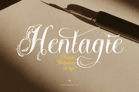 Rediscovering Elegance: The Hentagie Typeface