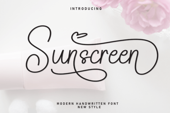 Sunscreen: The Handcrafted Script Font for Authentic Design
