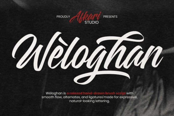 Weloghan: The Handwritten Font That Feels Authentically Human